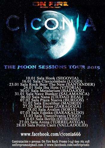 The Moon Sessions Tour Ciconia cartel