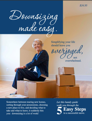 Cover of Downsizing Made Easy book