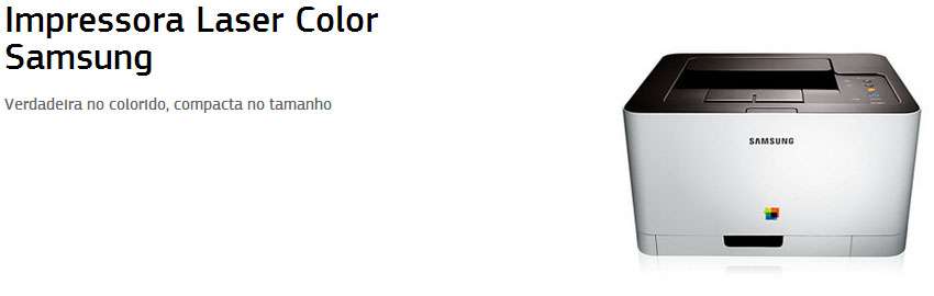 Laser Colorida Samsung CLP-365W - Easy Colour - Ec