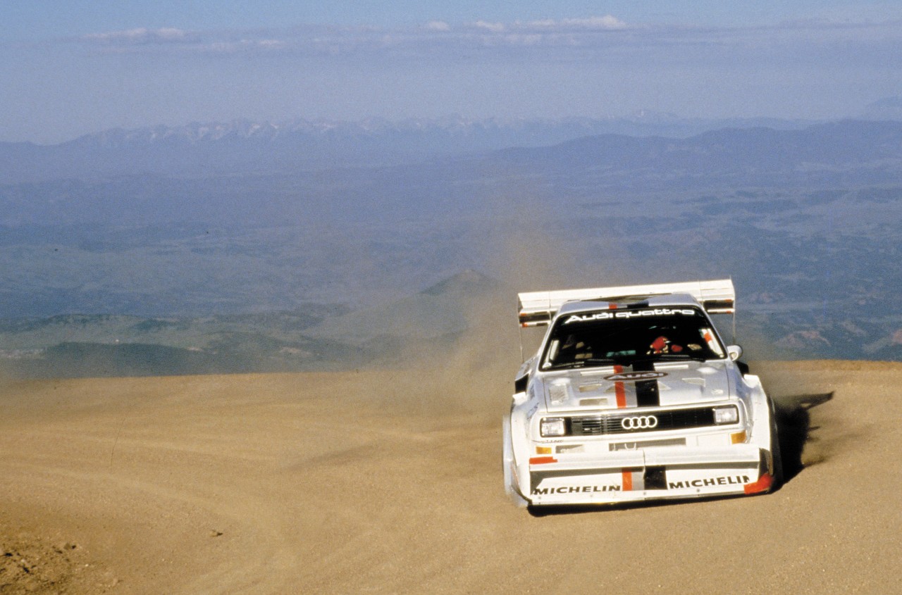 Walter Röhrl Audi Pikes Peak 1987