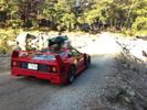 Camping with a Ferrari F40