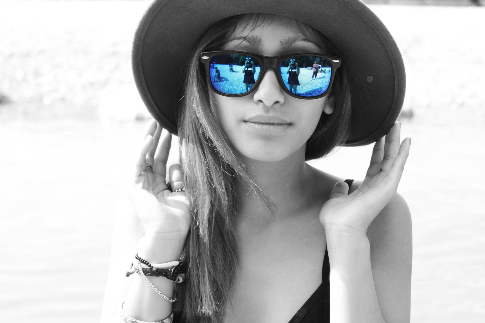 rosapelsblog fashionblog blue mirrrored sunglasses
