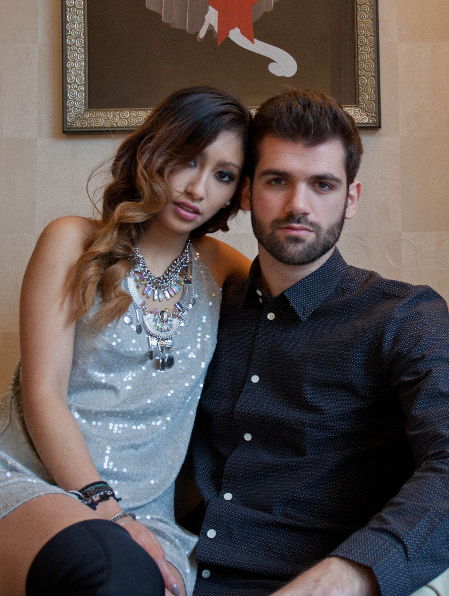 party outfit couple fashion blog