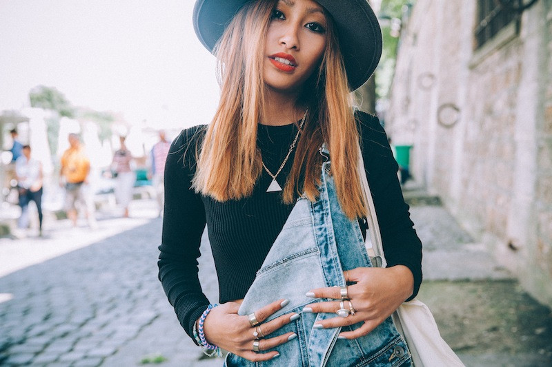 blog mode paris rosapelsblog salopette en jeans neo adidas
