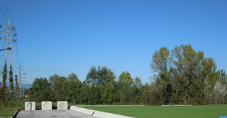 Una seconda area verde del cantiere dei Pomari in via Fermi