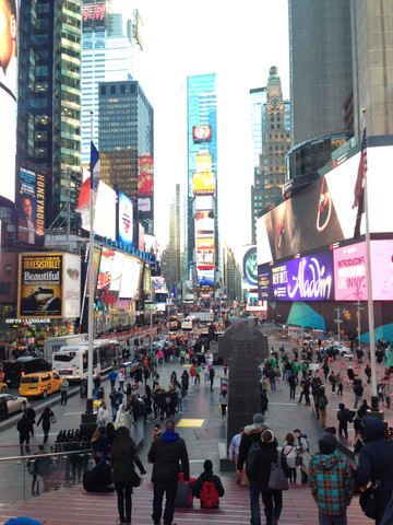 Nueva York en 6 días! - Blogs de USA - Primer día: Llegada a NY-5º ave.-Times Square (12)