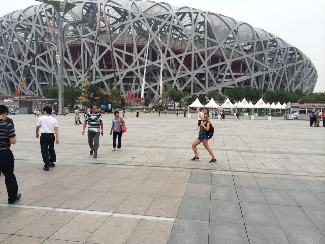 Un Mes Por Tierras Asiáticas (finalizado) - Blogs de Asia - Beijing Segundo Día: Gran Muralla, Ciudad Olímpica, Mercado de la Seda... (6)