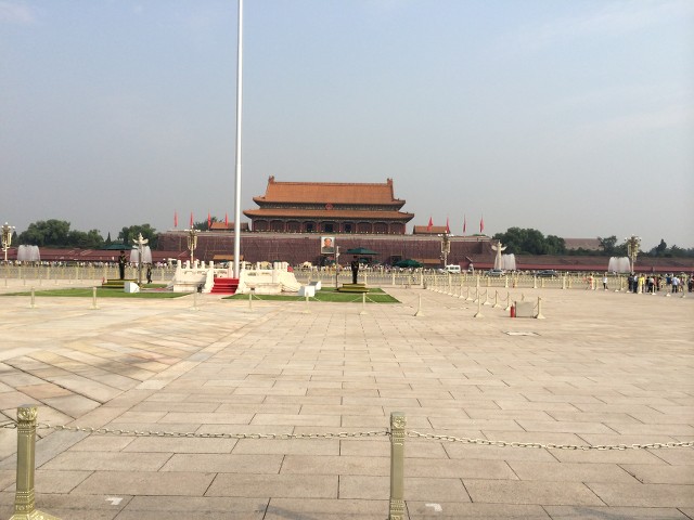 Un Mes Por Tierras Asiáticas (finalizado) - Blogs de Asia - Llegada a China y 1ºdía: Ciudad Prohibida, Plaza Tian'anmen, Palacio de Ver (14)