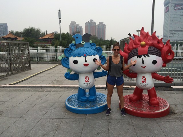 Un Mes Por Tierras Asiáticas (finalizado) - Blogs de Asia - Beijing Segundo Día: Gran Muralla, Ciudad Olímpica, Mercado de la Seda... (8)