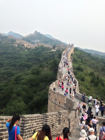 Un Mes Por Tierras Asiáticas (finalizado) - Blogs de Asia - Beijing Segundo Día: Gran Muralla, Ciudad Olímpica, Mercado de la Seda... (3)