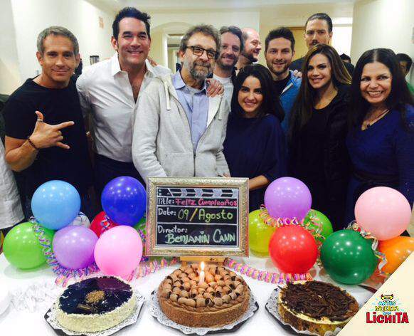 Foto del elenco y producción de la telenovela