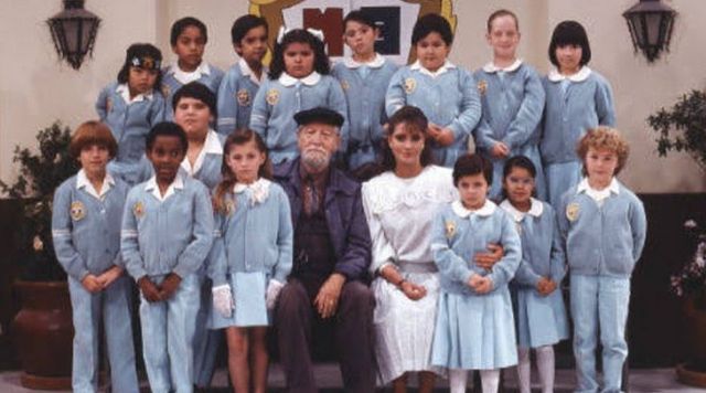 Elenco infantil de Carrusel en 1989