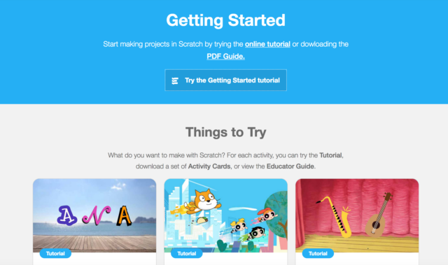 Ideally birth Crete New ways to get started with Scratch! - Discuss Scratch