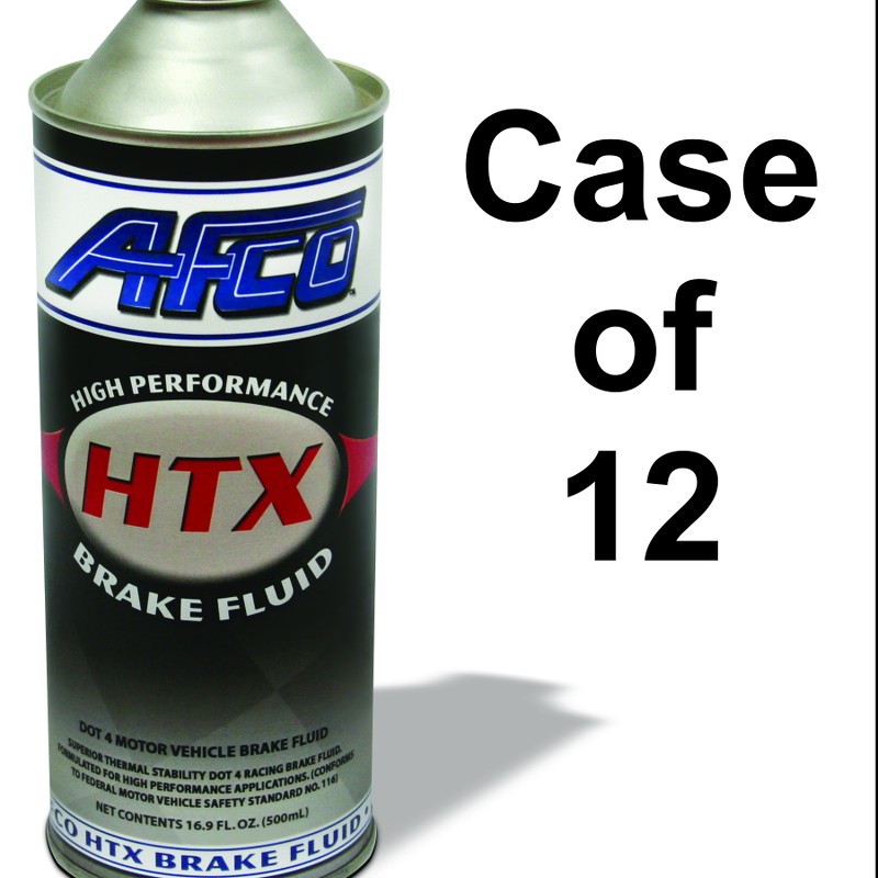 Brake Fluid Ultra HTX Case Of 12 - 16.9 Oz. Steel Cans 
