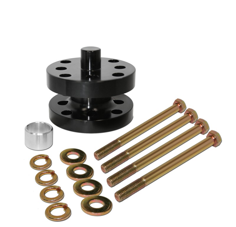 Aluminum  Fan Spacer Kit  1-1/2 Inch  Fits 5/8 Or 3/4 Drive  Comes With Bolts, Bushings, & Washers      