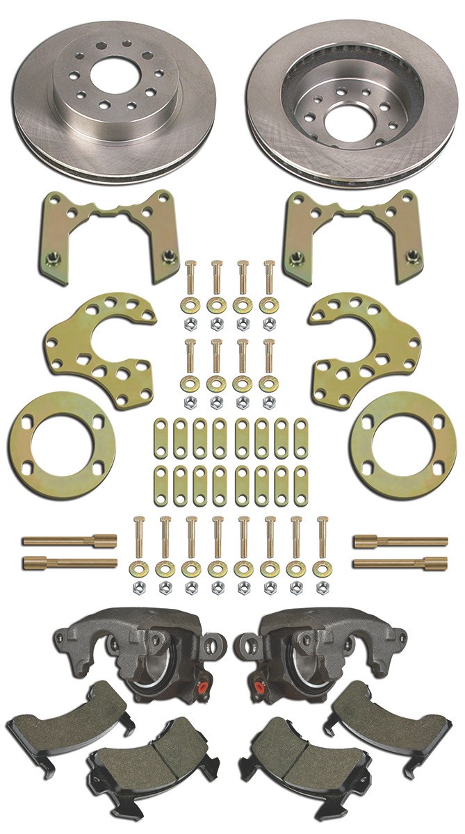 Bolt-On Axle Brake Kit - 9 Inch Ford 