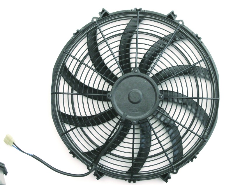 S-Blade  Electric Fan  16 Inch  2170 CFM  Standard Connectors With Pigtail      