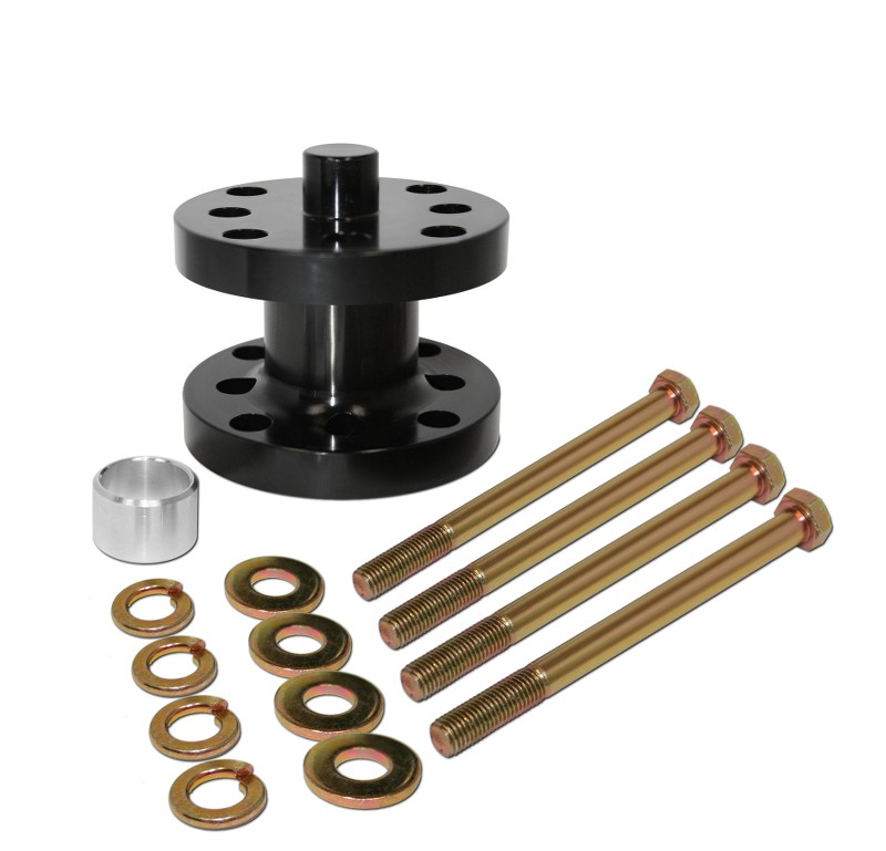 Aluminum  Fan Spacer Kit  2 Inch  Fits 5/8 Or 3/4 Drive  Comes With Bolts, Bushings, & Washers      
