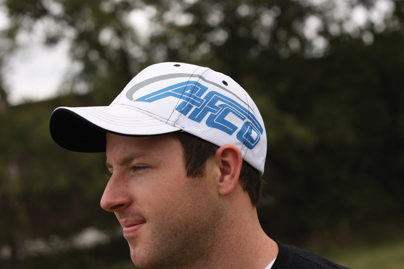 Hat AFCO White Fitted          