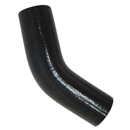 Hose Black Silicone 12.00 Inch Long X 1.50 I.D. 45 Degree Bend 