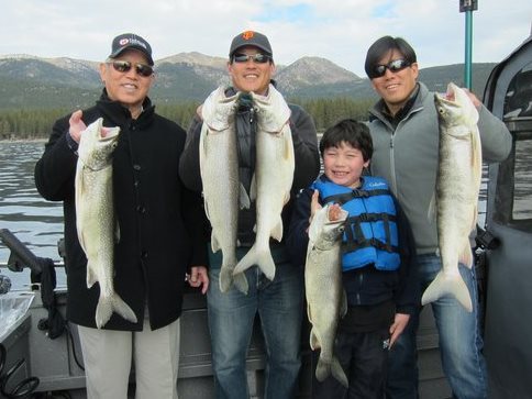 Winter Bite Is On For Our Lake Tahoe Fishing Charters!