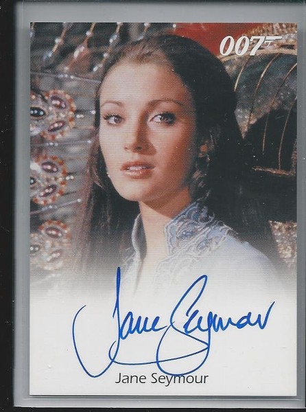 2014 James Bond Archives WOMEN OF JAMES BOND Belle Avery ON-CARD AUTO 