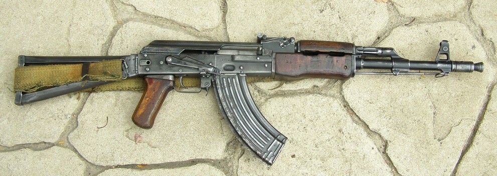 The Romanian RPK has the shortest buttstock length of pull among the AK var...