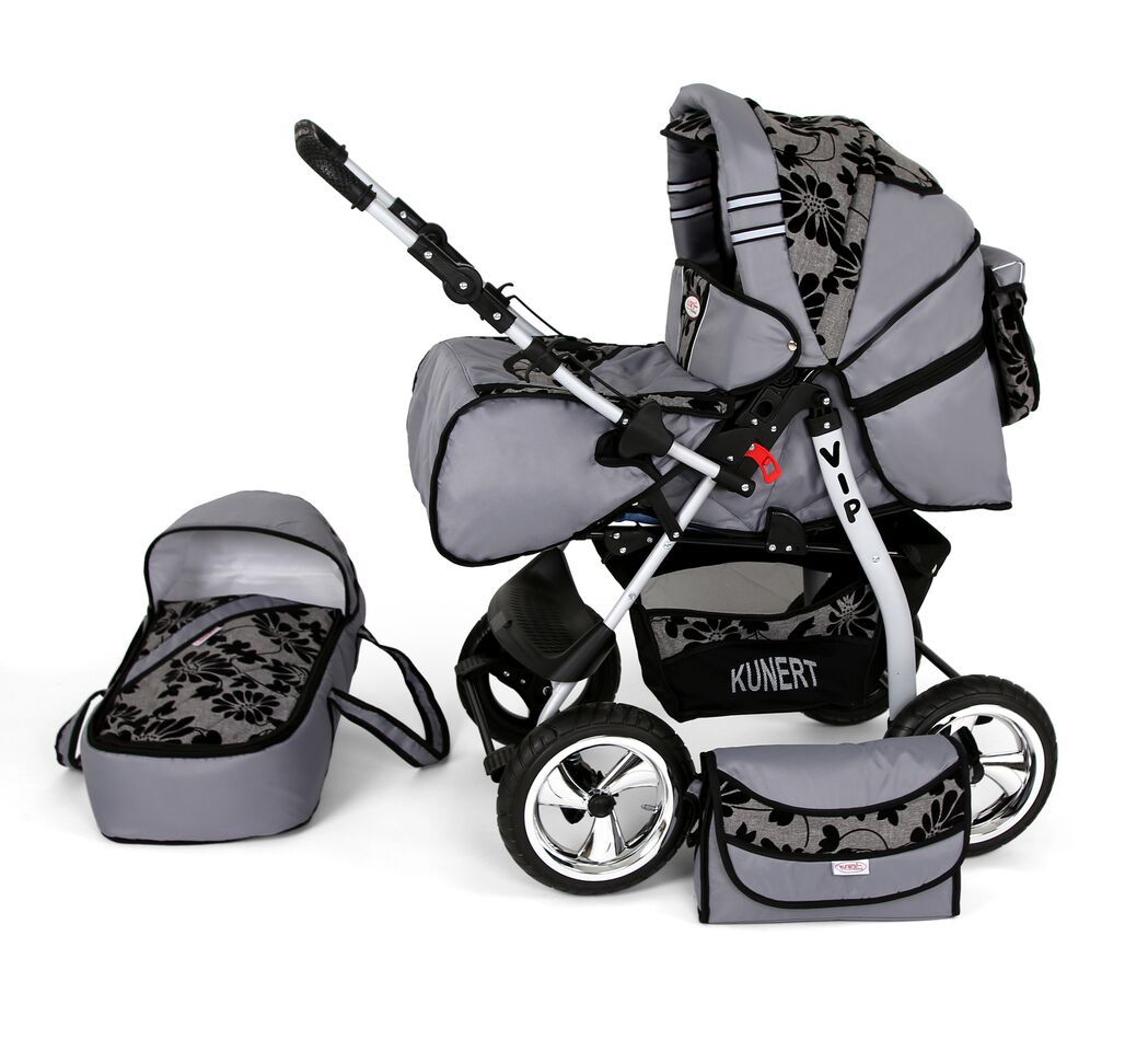 Trio Carrozzina Passeggino Ovetto nuovo con borsa x bambino neonato bimbo | eBay