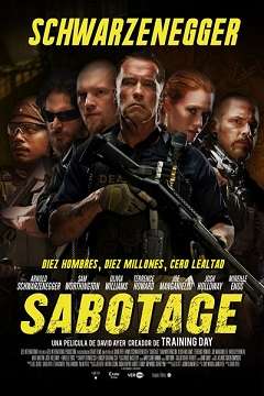 Sabotaj - Sabotage - 2014 Türkçe Dublaj MKV indir