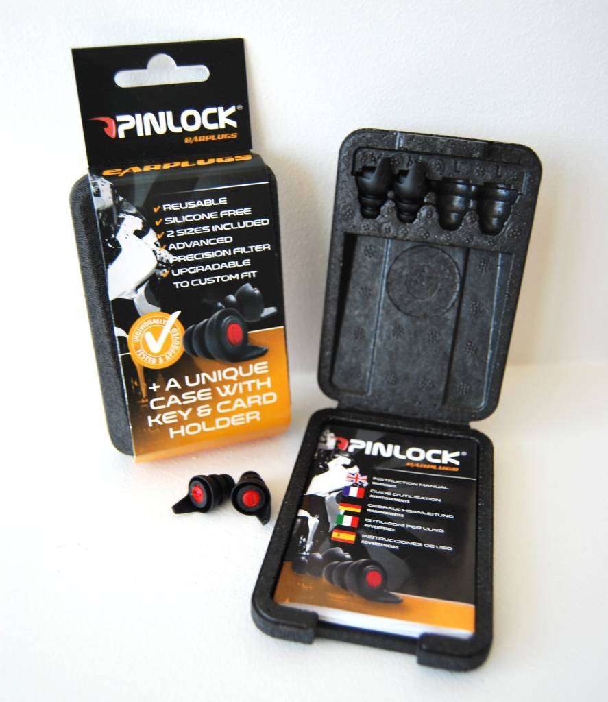 Pinlock Premium Motorbike Motorcycle Ear Plugs 1 Pair X Medium & 1 Pair