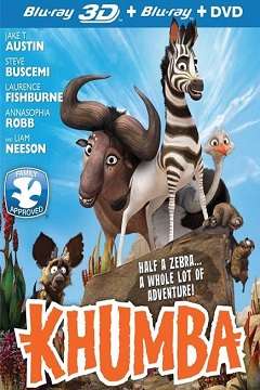 Cesur Zebra - Khumba - 2013 3D BluRay m1080p H-SBS Türkçe Dublaj MKV indir[
