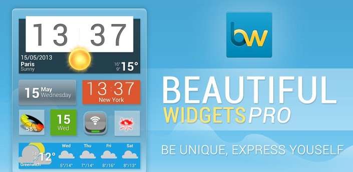 Beautiful Widgets Pro v5.7.1 APK Full indir