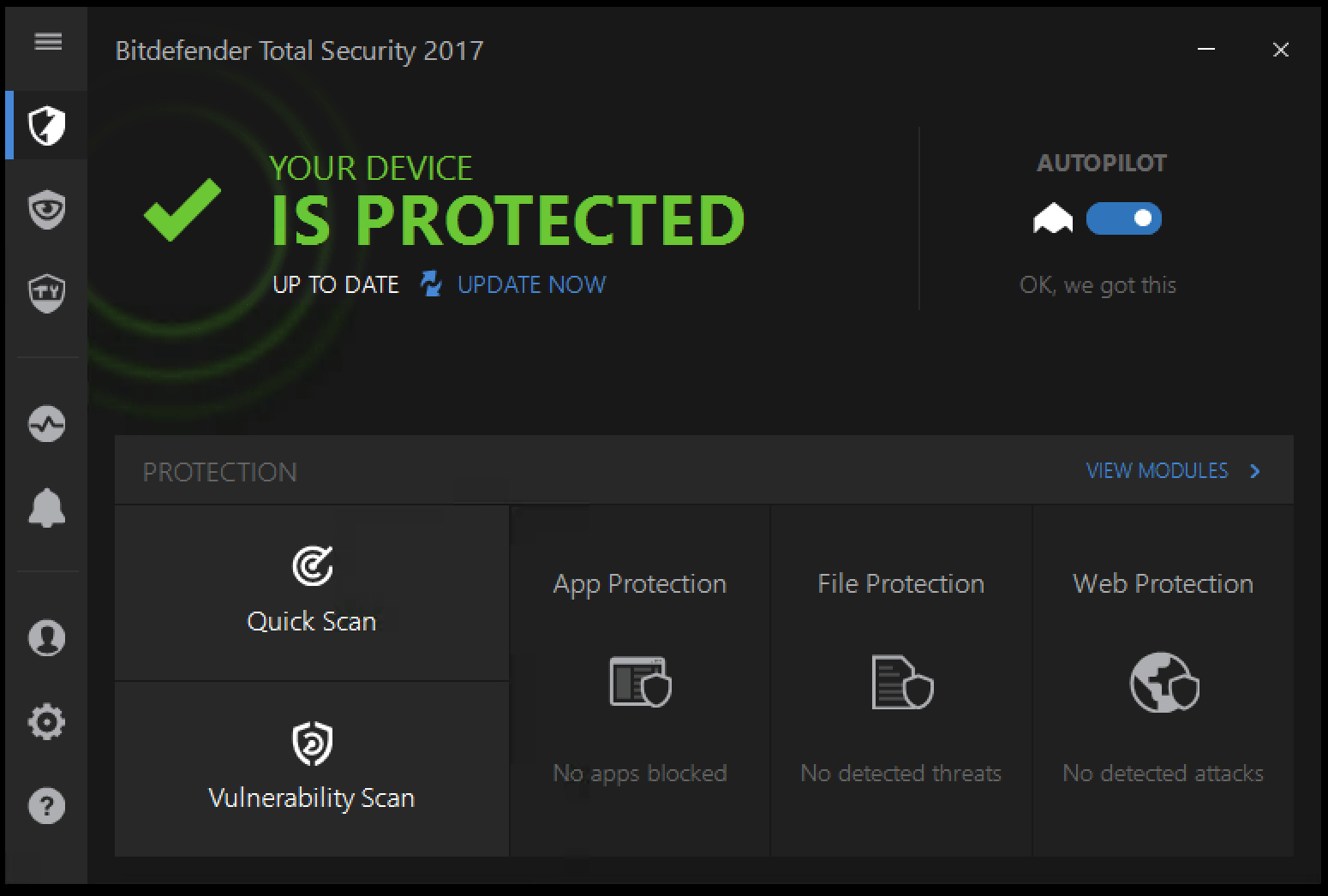 Phần mềm Diệt virus Bitdefender Total Security