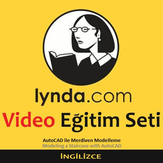 Lynda.com Video Eğitim Seti - AutoCAD ile Merdiven Modelleme - İngilizce