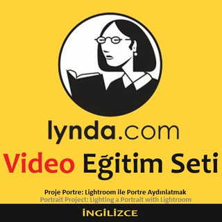 Lynda.com Video Eğitim Seti - Proje Portre Lightroom ile Portre Aydınlatmak - İngilizce