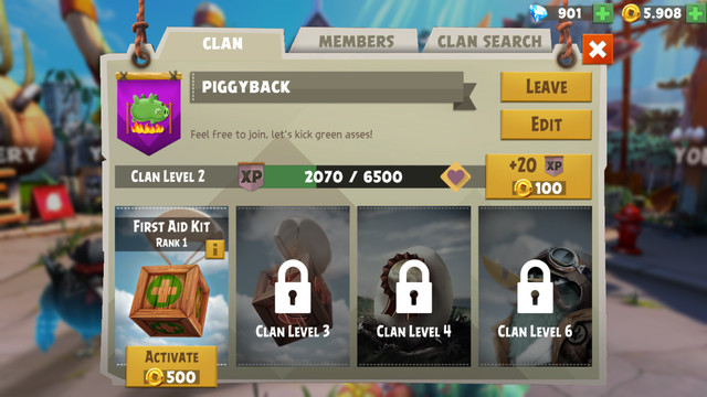 piggyback clan screenshot