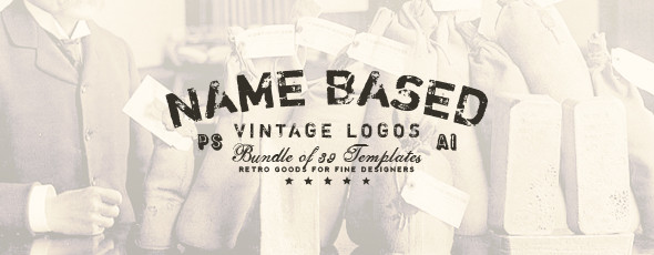 33 Trendy Retro Vintage Insignias Bundle Volume 3 - 6