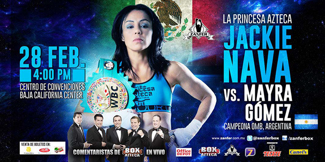 Jackie Nava vs Mayra Alejandra Gómez en Vivo – Sábado 28 de Febrero del 2015