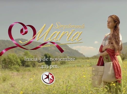Promo de Simplemente María con Claudia Álvarez