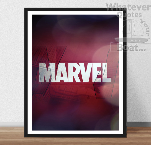 Frame Marvel Superhero Supervillan Poster Wall Art Print Picture