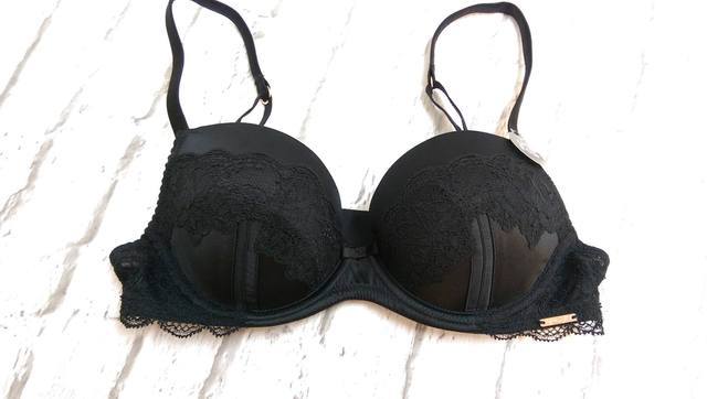 EX M&S LADIES Lace Padded Balcony Bra A-E IN WHITE MIX OR BLACK MIX M4