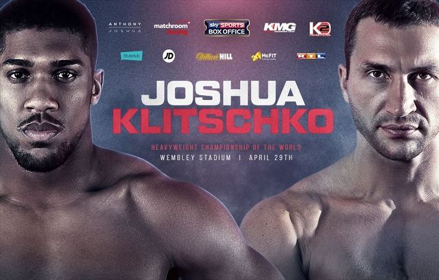 Anthony Joshua vs Wladimir Klitschko en Vivo – Sábado 29 de Abril del 2017