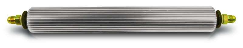 Aluminum Power Steering Fluid Cooler In-Line Design 14-3/4 Inches Long         