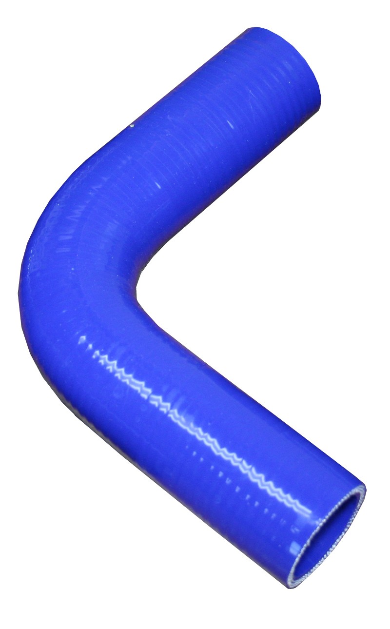 Silicon  Blue  Radiator   Hose  12 Inch Length  1.75 I.D.  90  
