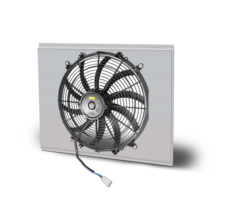 Aluminum  Fan & Shroud Kit  18.25" X 18.63 Inch  16 Inch   S Blade Fan    