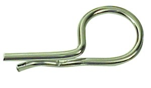 Steel Hood Pin Clip- Hair Pin Style 5/32 Inch Wire Diameter    