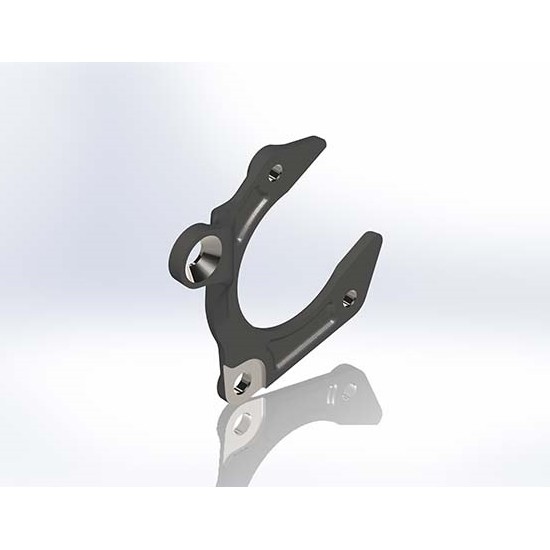 Replacement Left Caliper Bracket (Fits Metric & Pinto Style)