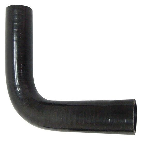 Hose Black Silicone 12.00 Inch Long X 1.25 I.D. 90 Degree Bend 