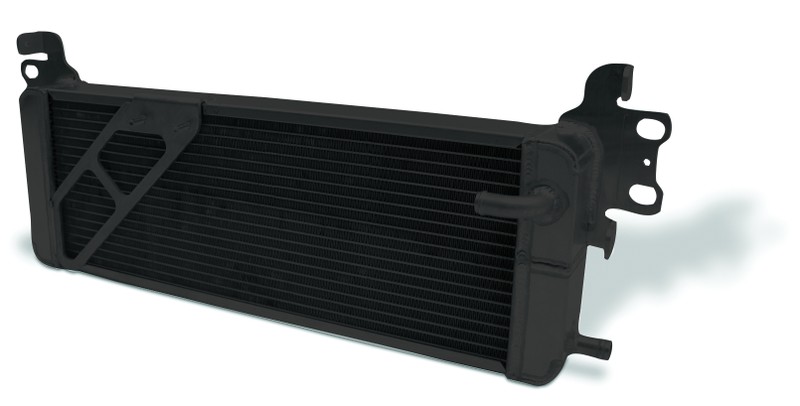 Heat Exchanger Aluminum Black   2007 - 2012 Shelby GT500 Double Pass   (L - 26-1/4”) X (W - 3”) X (H - 8-7/8”)