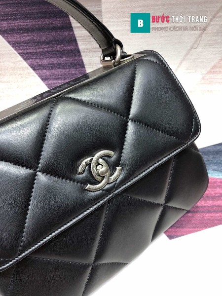 Túi Xách Chanel Trendy CC siêu cấp size 25cm màu đen